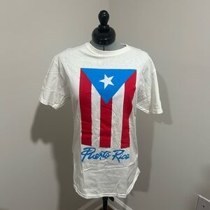 Puerto Rico Flag Graphic T-Shirt